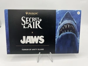 MTG Secret Lair X Jaws Terror Of Amity Island Sealed Non Foil - Bild 1 von 1