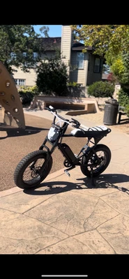 Macfox X1S E-Bike White/Black, Mods, 300mi, UL 2849 Certified, New Parts - Image 1 of 4