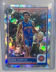 2023-24 Panini Nba Hoops Premium Stock - Ausar Thompson #100 Ice Prizm (RC) - Picture 1 of 2