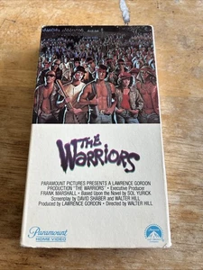 The Warriors (VHS, 1979) Early Print Paramount Rare Horror Cult New York Sleaze - Picture 1 of 8