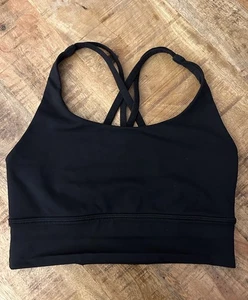 lululemon energy Longline BH Gr. 4 schwarz - Bild 1 von 3