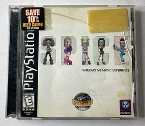 Spice World (Sony PlayStation 1 PS1 1998) completo CIB con scheda reg - Foto 1 di 6