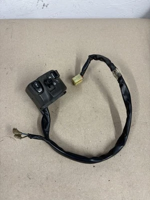02-03 YAMAHA YZF R1 LEFT CLIP ON HANDLE HORN SIGNALS SWITCH Oem #0096 - Image 1 of 4