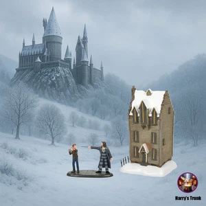 Department 56 Harry Potter Baracca Urlante e Vieni fuori e Gioca Peter Value Set-Nuovo - Foto 1 di 12