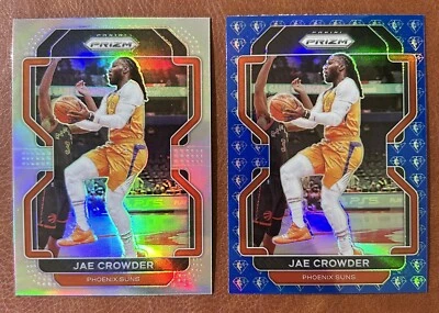 Jae Crowder 2021 Panini Prizm #59 NBA 75th Anniversary/Silver Prizm LOT OF 2 - Image 1 of 2