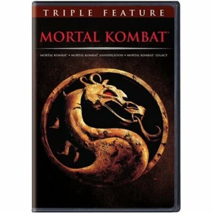 Mortal Kombat Triple Feature (DVD) 1 + 2 + Legacy * NEUF & SCELLÉ * Grand écran - Photo 1 sur 2