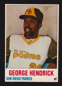 Hostess #82 1978 George Hendrick San Diego Padres SP EX-como nuevo (MC) A - Imagen 1 de 2