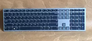 Dell Multi-Device Bluetooth Keyboard KB7221Wt (Keyboard only) Silver Aluminium - Picture 1 of 10