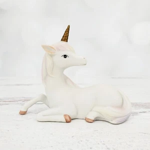 Vintage 1985 Geo Z. Lefton Porzellan Einhorn 3,75" Figur - Bild 1 von 7