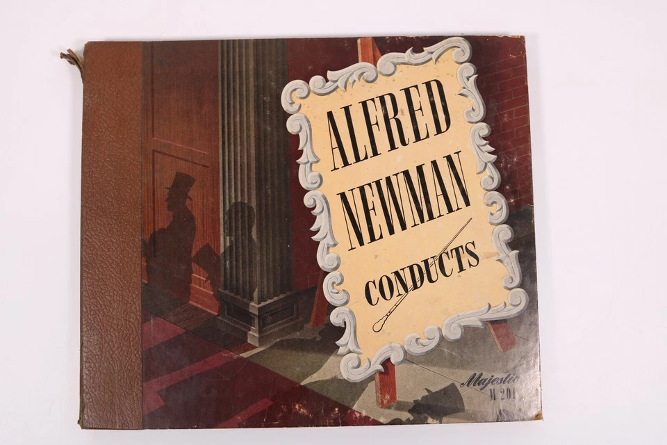 Набор Alfred Newman Conducts Hollywood Symphony Majestic Records 78 об/мин 4 - Изображение 1 из 4