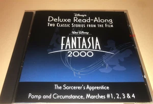 Disney FANTASIA 2000 Read Along CD Sorcerors Apprentice Pomp Sircumstance Marchs - Imagen 1 de 4