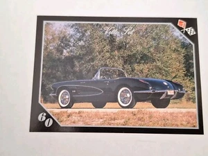 1991 Vette Set 1960 Corvette Convertible Trading Card #8 - Picture 1 of 2