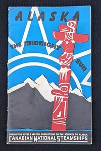 c1947 CANADIAN NATIONAL Steamships ALASKA Brochure Booklet SS Prince George - Picture 1 of 6