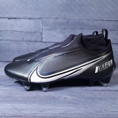 Chuteiras de futebol masculinas destacáveis Nike Vapor Edge Pro 360 DT 11 LARGAS preto branco - Imagem 1 de 4