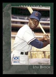 2002 Topps American Pie Spirit of America #18 Lou Brock Chicago Cubs - Picture 1 of 2