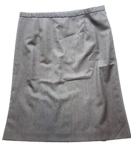 Pendleton Skirt Womens 18W (40x27.5) Charcoal Pencil Straight Woolen Mills Plus - Picture 1 of 11
