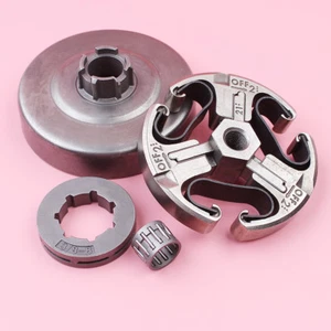 Clutch Drum Rim Sprocket Kit For Husqvarna 66 266 268 272 268XP 272XP Chainsaw - Picture 1 of 4
