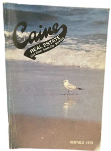 Ocean City Md CAINE REAL ESTATE Rental Brochure 1979 - Picture 1 of 6