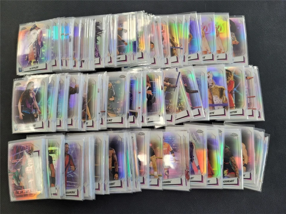 2021 Topps Chrome WWE Wrestling #1-100 Refractor Parallel Pick Your Card - Image 1 of 1
