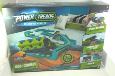WowWee Power Treads All-Surface Vehicles, Glow In The Dark Treads, Modular Track - Image 1 of 2