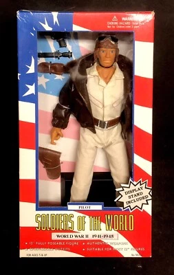 Soldados de colección/coleccionables de la Segunda Guerra Mundial 1941-1945 PILOTO - ¡SELLADO! Foto 1 de 3