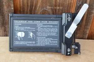 Polaroid 645 Film Back 4 X 5 Single Sheet Film Holder - Picture 1 of 2
