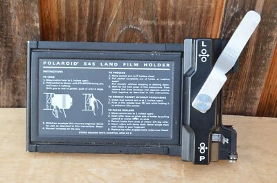 Polaroid 645 Film Back 4 X 5 Single Sheet Film Holder - Image 1 of 2
