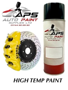 BREMBO SPEED YELLOW PAINT High Temp GLOSS AEROSOL SPRAY PAINT HIGH TEMPERATURE - Picture 1 of 2