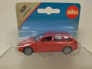AUDI A4 AVANT RED 1:55/apx 1:64 SIKU 1439 BOX - Imagen 1 de 3