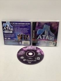 Atari Anniversary Edition Sega Dreamcast Complete Infogrames 2001 Tested Working