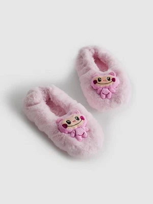 1pk Calcetines Zapatilla Monstruo Piel Sintética Rosa Nuevos con Etiqueta Primark Suave  Foto 1 de 4