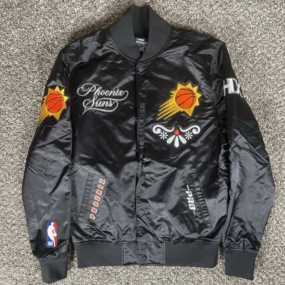 Pro Standard Phoenix Suns Sugar Skull Embroidered Satin Bomber Jacket Men’s M - Image 1 of 4
