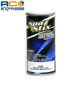 Spaz Stix Ultimate Clear Coat for Mirror Chrome Aerosol Paint 3.5oz SZX10909 - Picture 1 of 1