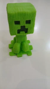 Minecraft Creeper Figure - Green Toy Collectible - Articulated Base - Kids Gift - Picture 1 of 3