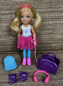 Lotto avventure set viaggio Barbie Mattel Chelsea bambola 2020 #FWV20 borse bambola orso - Foto 1 di 14