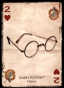 Tarjeta de póquer 2015 Warner Bros. Castillo de Hogwarts Harry Potter Gafas #2 - Imagen 1 de 2