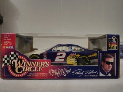 1998 Winners Circle Elvis Edition Ford Rusty Wallace #2 NASCAR 1:24 Scale - Image 1 of 4