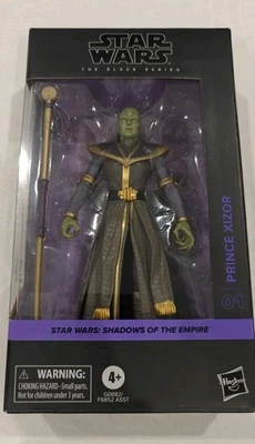 星球大战黑色系列王子西佐尔帝国阴影 6 人偶  — 第 1/4 张图片