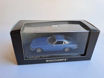  1:43 MINICHAMPS 430 103200 LAMBORGHINI 350 GT  Blue Metallic  - Immagine 1 di 4