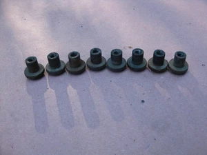 2007-2011 Jeep Wrangler JK JKU Unlimited OEM 4 Door Hinge Nuts set of 8 - Picture 1 of 3