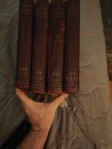 The American Educator Encyclopedia, Vol. 4,5,7,10, 1953, Leather, Good. k - Picture 1 of 22
