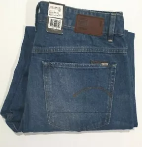 G Star RAW NEW 3301 Ultra High Straight RP 7/8 Size 30/34 "NWT" AU - Picture 1 of 3
