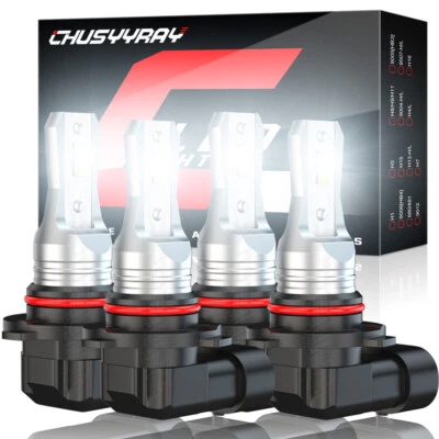 For Chevrolet Astro Van 1995-2005 6000K LED Headlight High Low Beam Bulbs Combo - Image 1 of 4