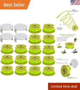 String Trimmer Spool Replacement for Ryobi 18V-40V Cordless Trimmers 11ft - Picture 1 of 9