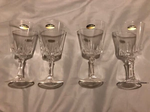 SET OR FOUR CRISTAL D'ARQUES FRANCE CRYSTAL WINE GLASSES Vintage - Picture 1 of 5