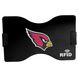 Arizona Cardinals Wallet RFID Blocking Slim Pocket Money Clip NFL Football Fan - Picture 1 of 5