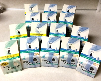 Leggs Care Control Top Pantyhose B  Aloe You Choose:Charcoal Black Suntan Ivory - Image 1 of 4