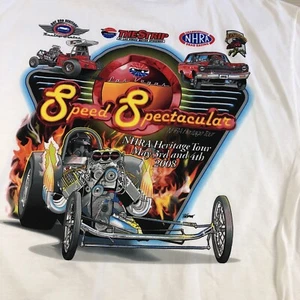 NHRA Drags T Shirt Las Vegas 2008 Heritage Tour Size Large - Picture 1 of 5