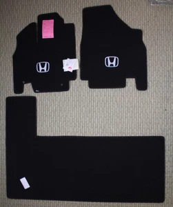 Black Lloyd Classic Loop Carpet 3pc Floor Mats for 2005-10 Honda Odyssey L Shape - Bild 1 von 2