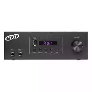 CDD 2.0 Ch. Amplifier RMS 60W (30Wx2) Bluetooth USB AUX - Picture 1 of 17